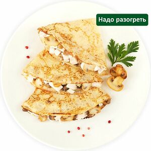 Блинчики с курицей и грибами Шеф Перекрёсток, 360г