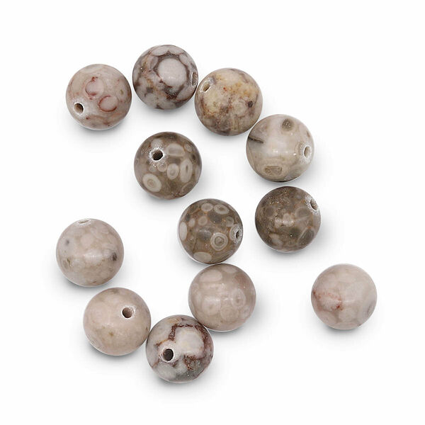 4AR322 Бусины Яшма 8мм, 12шт/упак, Astra&Craft