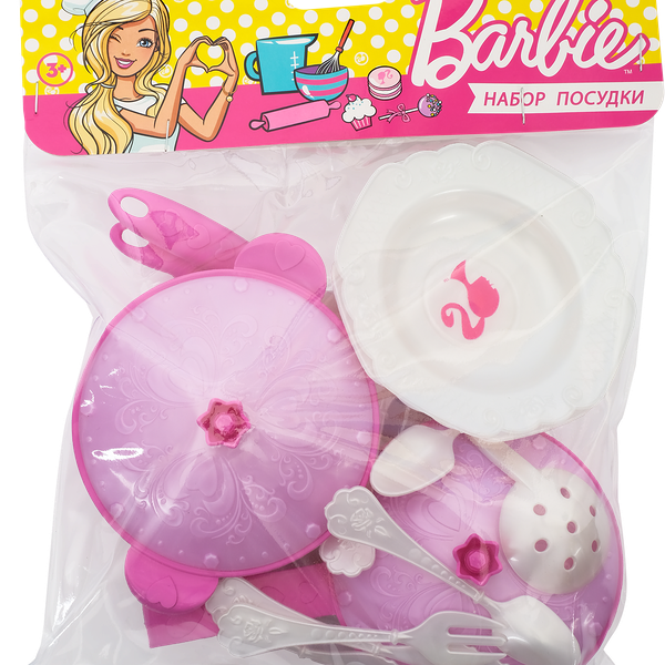Набор игровой НОРДПЛАСТ Барби, кухонная посудка