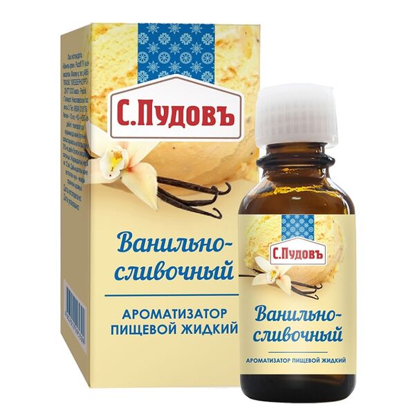 Ароматизатор для выпечки С.Пудовъ ванильно-сливочный 10 г