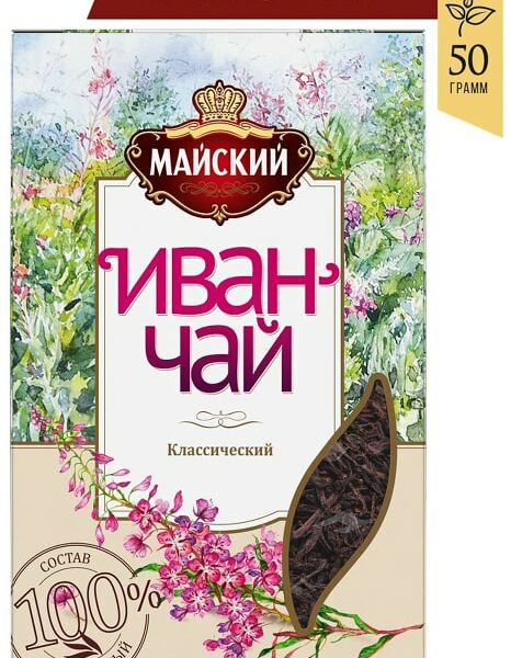 Напиток чайный Майский Иван-чай Классический 50г