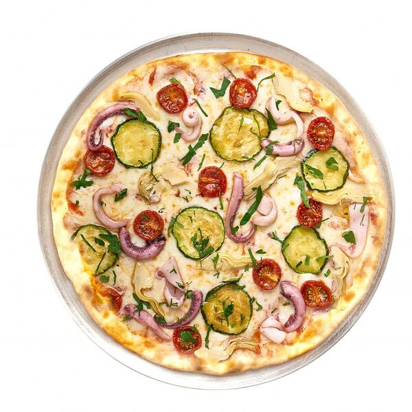 Кальмар и артишок