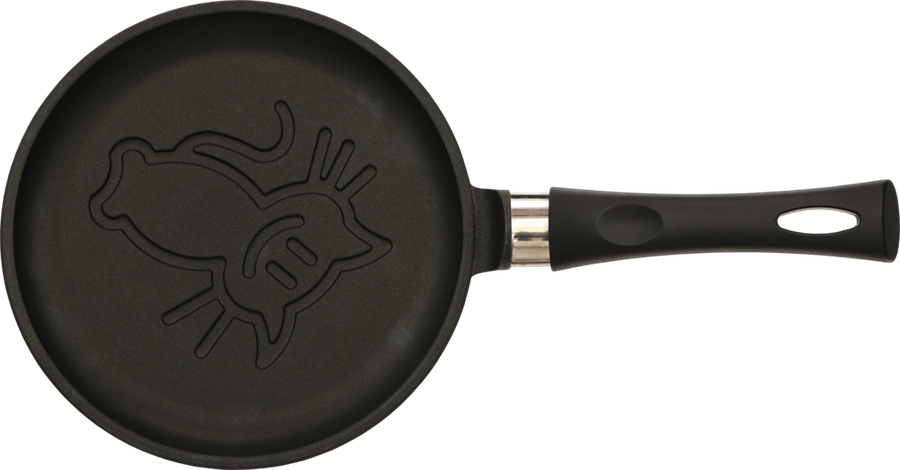 

Сковорода блинная Нева металл посуда кот литая, 22 см