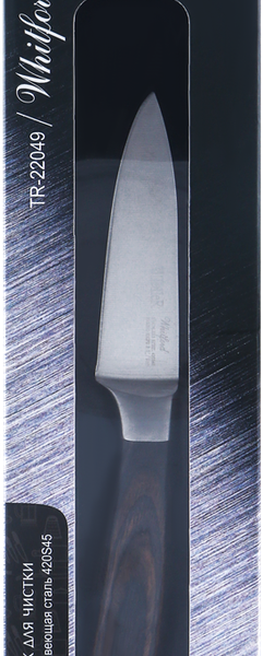 Нож для чистки TALLER Whitford 9см нержавеющая сталь деревянная ручка Арт. TR-2049