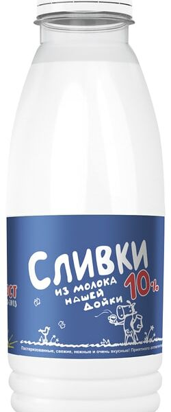 Сливки из молока Нашей дойки 10% 450мл