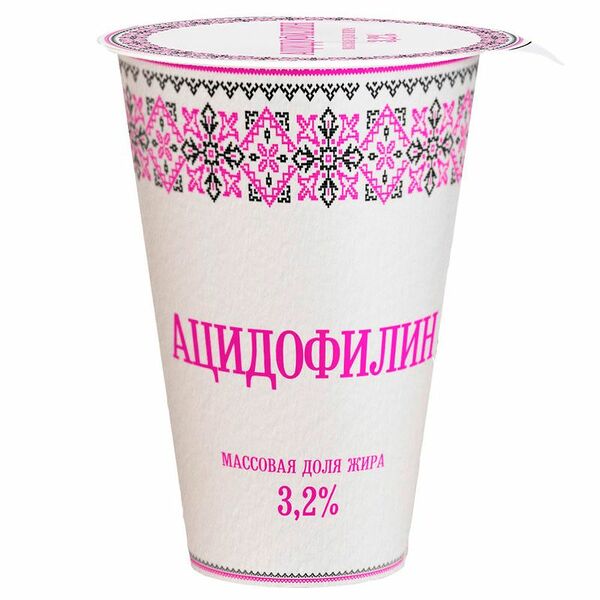 Ацидофилин Славянские Кружева 3.2% 175г