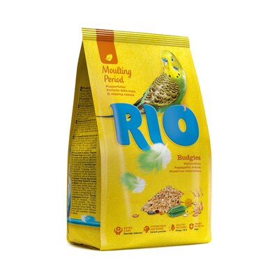 Корм для волнистых попугайчиков RIO в период линьки