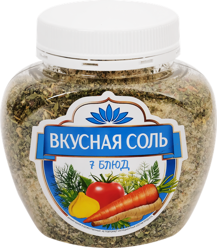 

Соль Costa Del Вкусная Соль 7 Блюд с пряностями и овощами 400 г