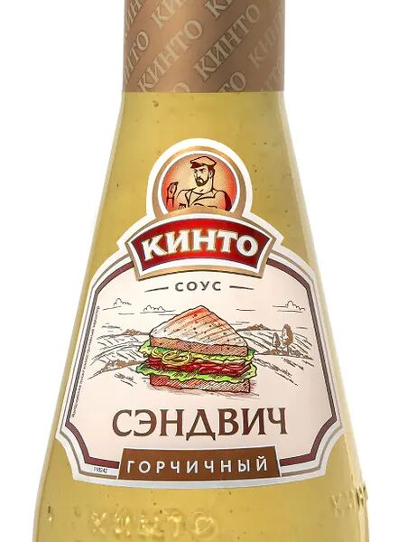 Соус майонезный Кинто Сэндвич горчичный