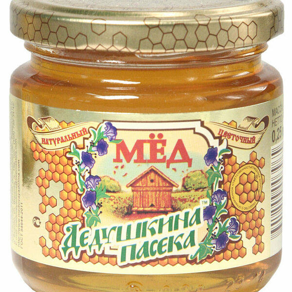Мед цветочный ТМ Дедушкина Пасека