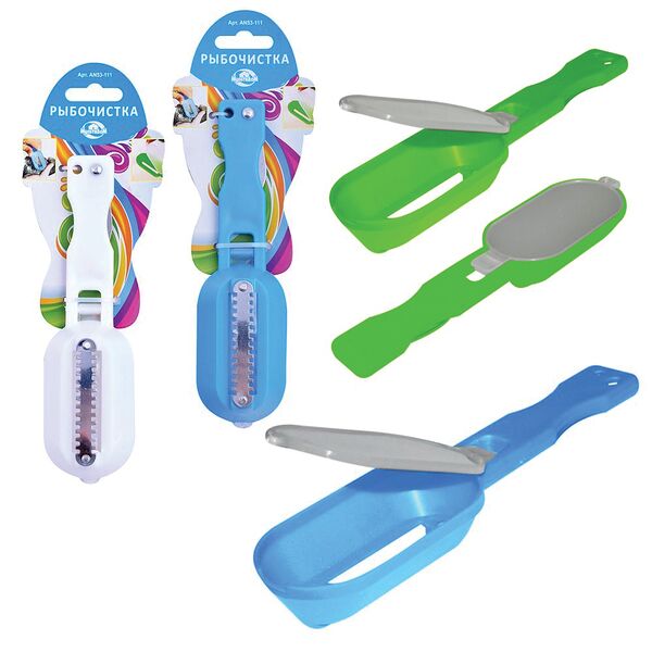 Рыбочистка Мультидом, 25х9х3,5 см