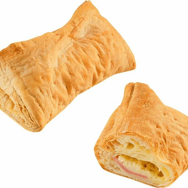 Слойка с ветчиной и сыром 100 г