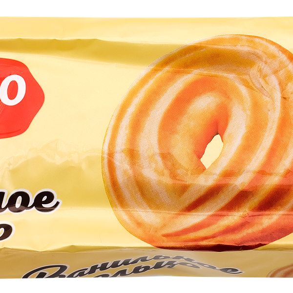 Печенье Яшкино Ванильное кольцо сдобное