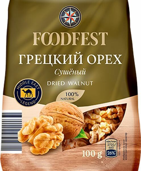 Ядра Foodfest грецкого ореха 100г