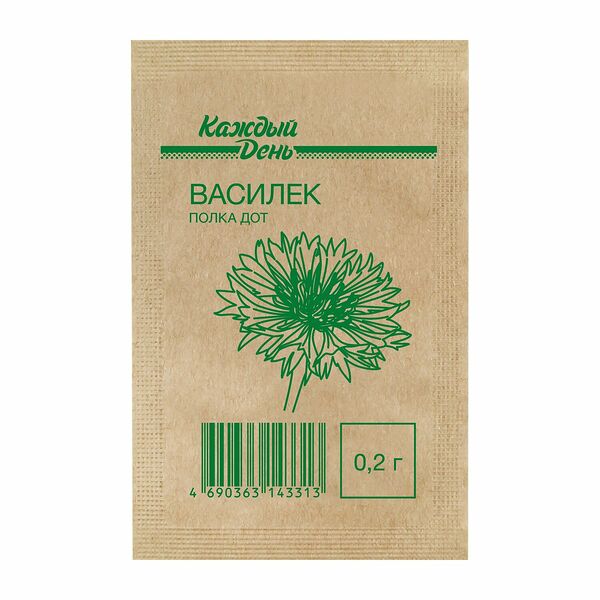 Семена Василек Полка дот микс ТМ Агрони