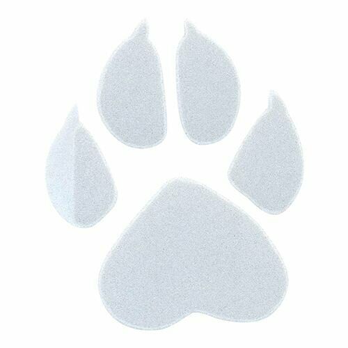 Светоотражающая наклейка на одежду 'След'