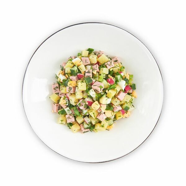 Набор для окрошки с ветчиной