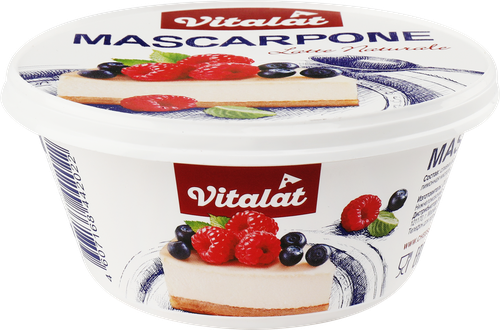 

Сыр Маскарпоне VitaLat 80% 250 г