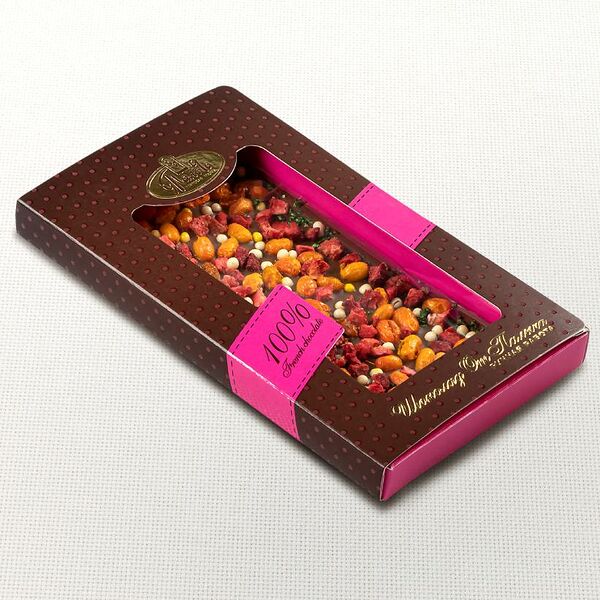 Шоколадная плитка Молочный шоколад Облепиха 60 г