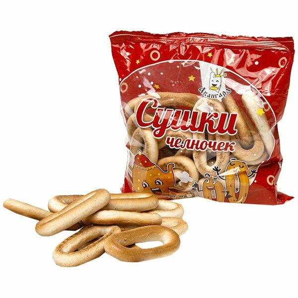 Сушки Авангард Челночок с маком 300г