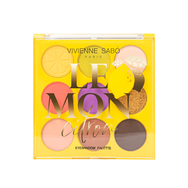 Палетка теней для век Vivienne Sabo Lemon Citron Eyeshadow Palette 12.6 г