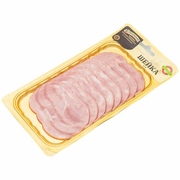 Шейка свиная Егорьевская По-Егорьевски копчёно-варёная нарезка, 115г