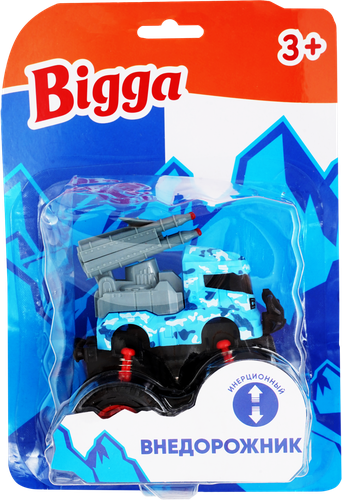 

Игрушка инерционная BIGGA Внедорожник, 9см, Арт. 2109A160, цвет в ассортименте