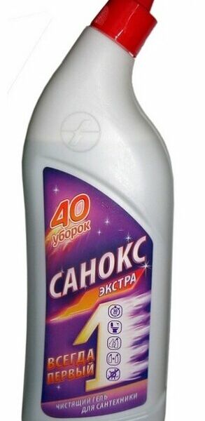 Чистящее средство для сантехники Санокс Экстра
