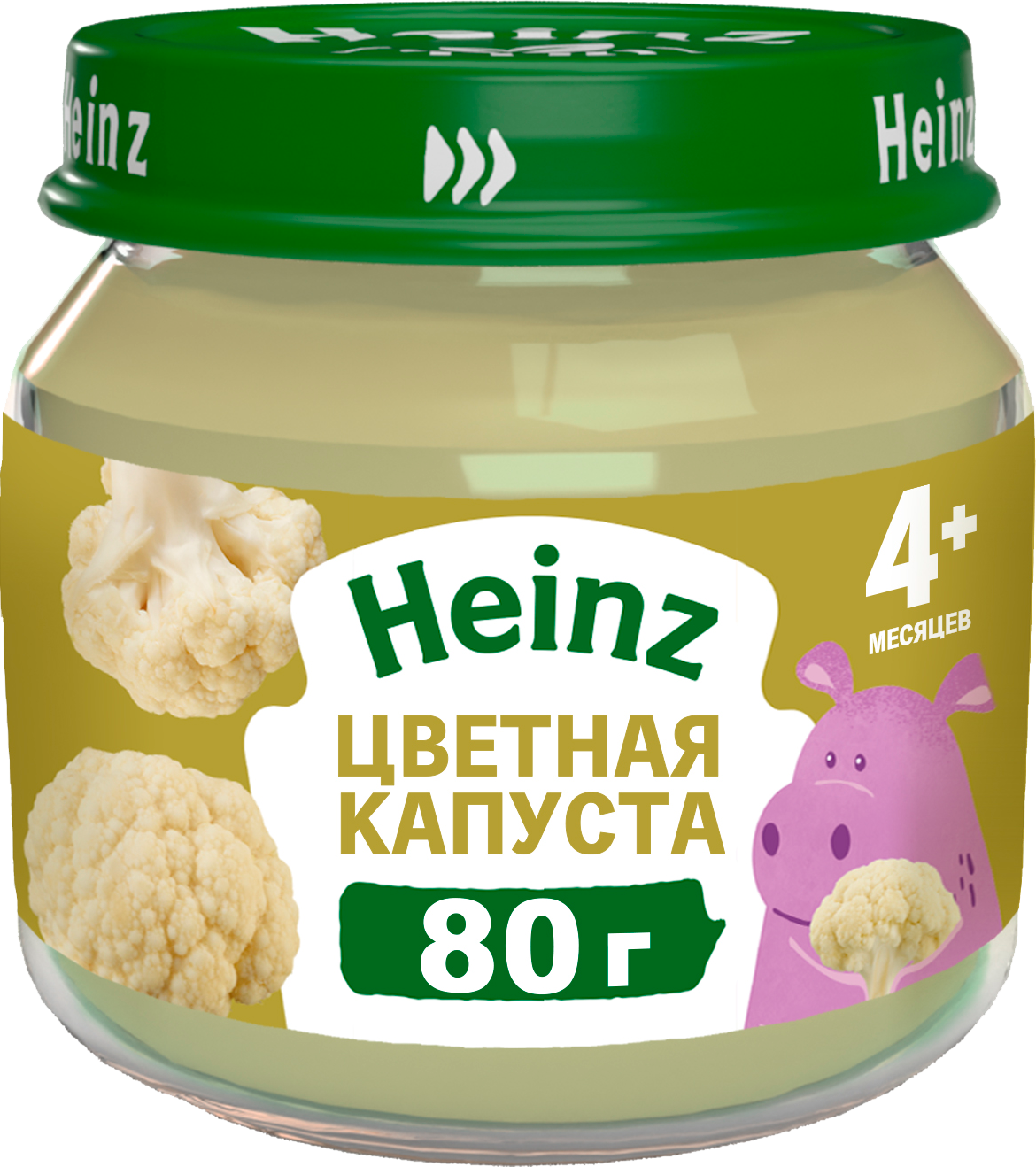 

Пюре Heinz цветная капуста с 4месяцев