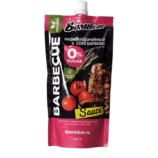 Соус Bombbar BBQ низкокалорийный (без сахара, глютена) 240 г