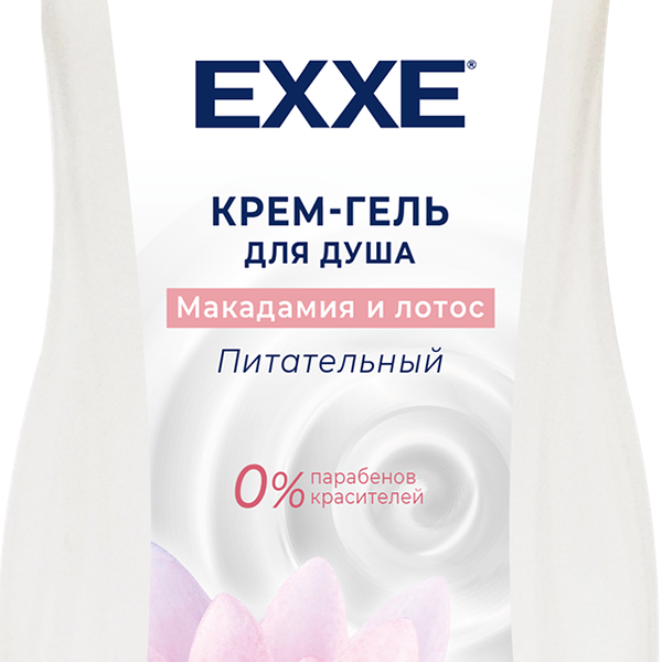 Крем-гель для душа EXXE Макадамия и лотос питательный, 400 мл