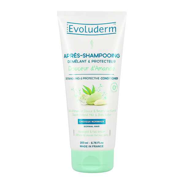 Кондиционер для волос `EVOLUDERM` DOUCEUR D`AMANDE с маслом ши и молочком сладкого миндаля (защитный) 200 мл
