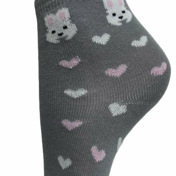 Носки для девочки John Jeniford серые, размер 18-20