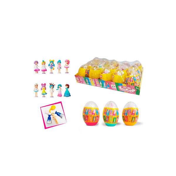 Игрушка-сюрприз в яйце Centrum 87667 Кукла-конструктор в ассортименте, 1 шт.