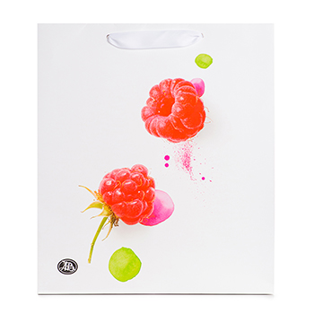 

Пакет подарочный Азбука Вкуса Сладкая малина 15х17х10см бумажный 1шт Россия