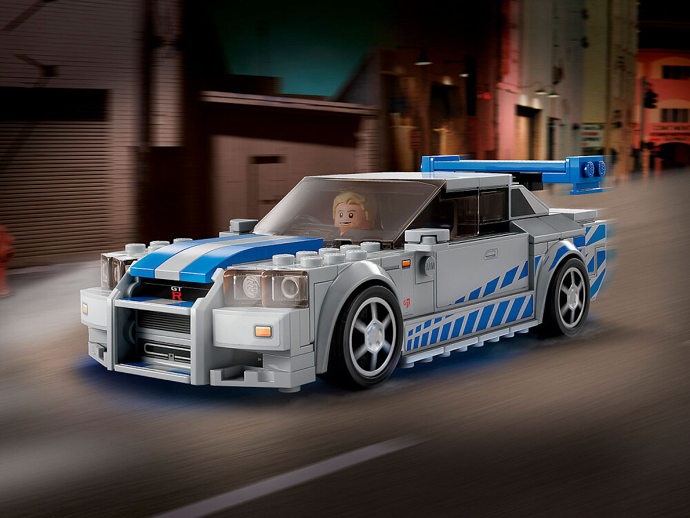 

Конструктор Lego Speed Champions Двойной Форсаж Nissan Skyline GT-R (R34) 319 деталей арт. 76917
