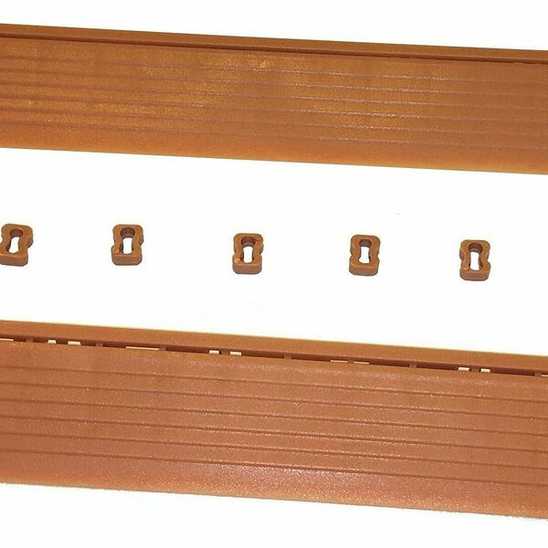 Бордюр для клумб HELEX 40 см терракот