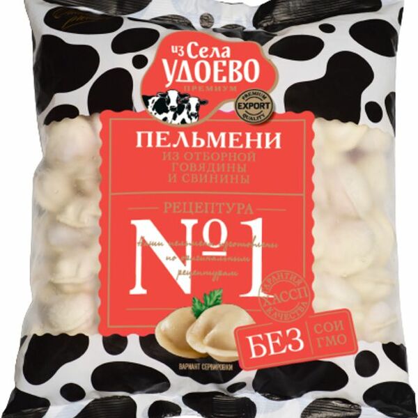 Пельмени Из села Удоево из отборной говядины и свинины