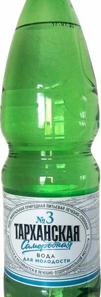 Вода Тарханская №3 Самородная минеральная лечебно-столовая газированная 1.5л