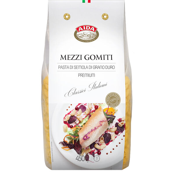 Макароны Aida Mezzi Gomiti рожки
