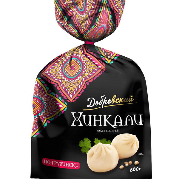 П/т в тесте мясосодержащий. Хинкали по-грузински зам. 800гр.