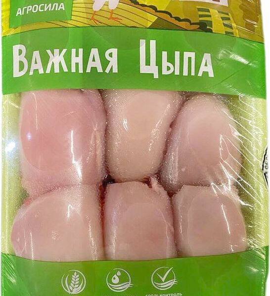 Филе бедра цыплёнка-бройлера Важная цыпа