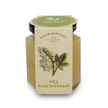 Мед Частная Пасека каштановый