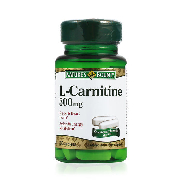 Nature's Bounty L-Carnitine таблетки 500 мг 30 шт