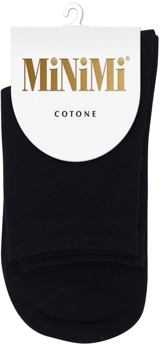 

Носки женские Minimi Mini Cotone 1202 хлопок nero, р 35-41