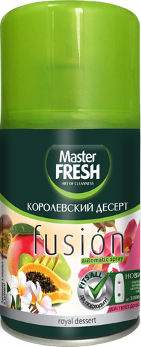 

Баллон сменный для освежителя воздуха MASTER FRESH Королевский десерт, 250мл