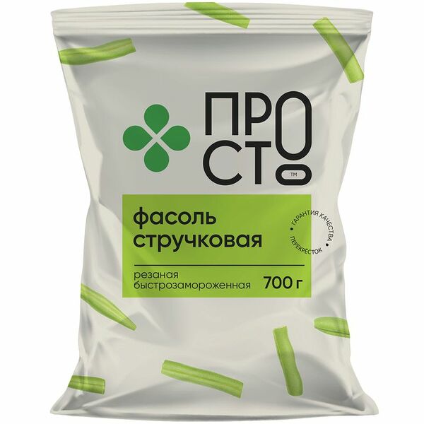 Фасоль стручковая резаная быстрозамороженная Пр!ст