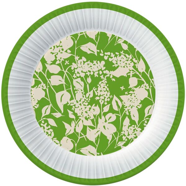 Набор бумажных тарелок ND Play Эко-Стиль 18см 6шт