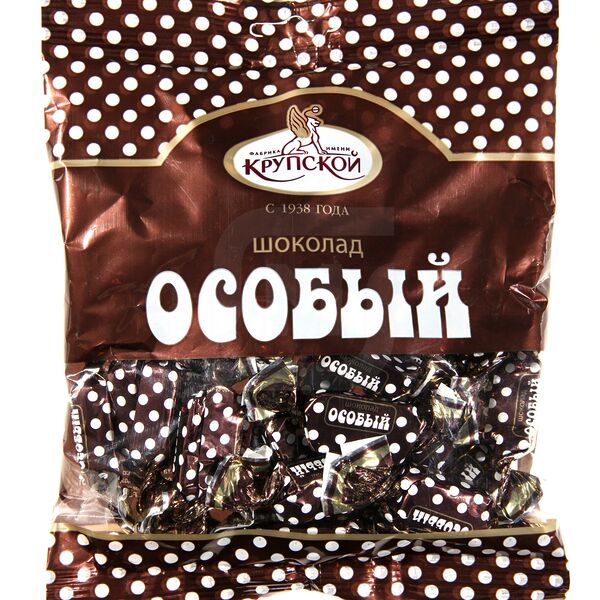 Конфеты Особый шоколад темный 200г