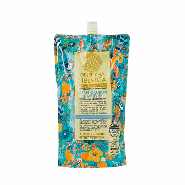 Шампунь для волос Natura Siberica Питание и Восстановление 500 мл